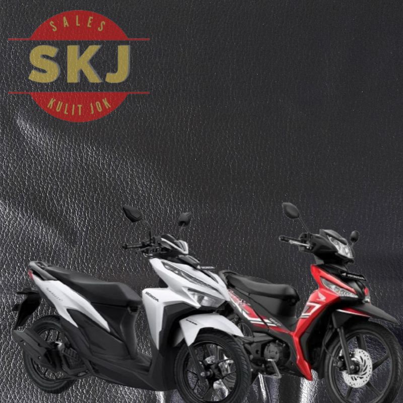 KULIT JOK motor vario 125 dan supra 125/VAKUM TEKNO/bahan Original