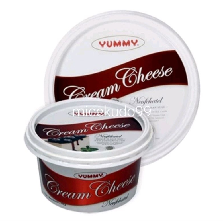 

YUMMY CREAM CHEESE NEUFCHATEL 250GR KRIM KEJU