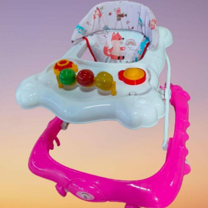 Wako Baby Walker Murah 8 Roda / Baby Walker Hokiku 827 / Kereta Dorong Bayi