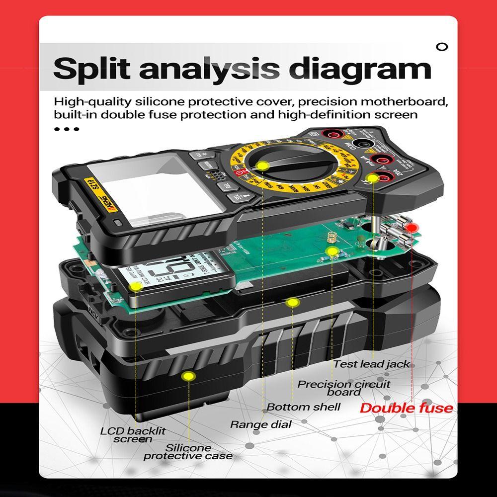 POPULAR Populer Digital Smart Multimeter Presisi Tinggi Lcr Meter True RMS Profissional Lcr Meter