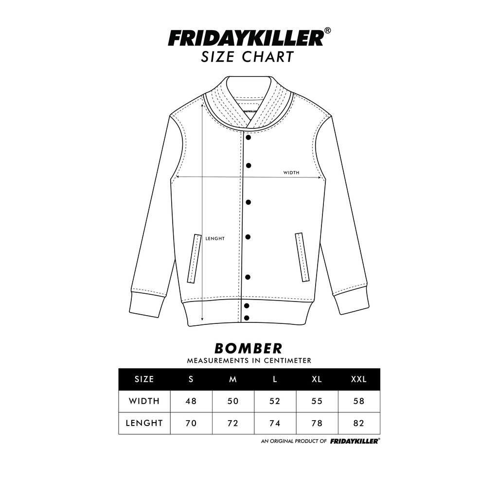 JAKET BOMBER SPECIAL FRIDAY KILLER X LARA ATI | JOKO BOMBER