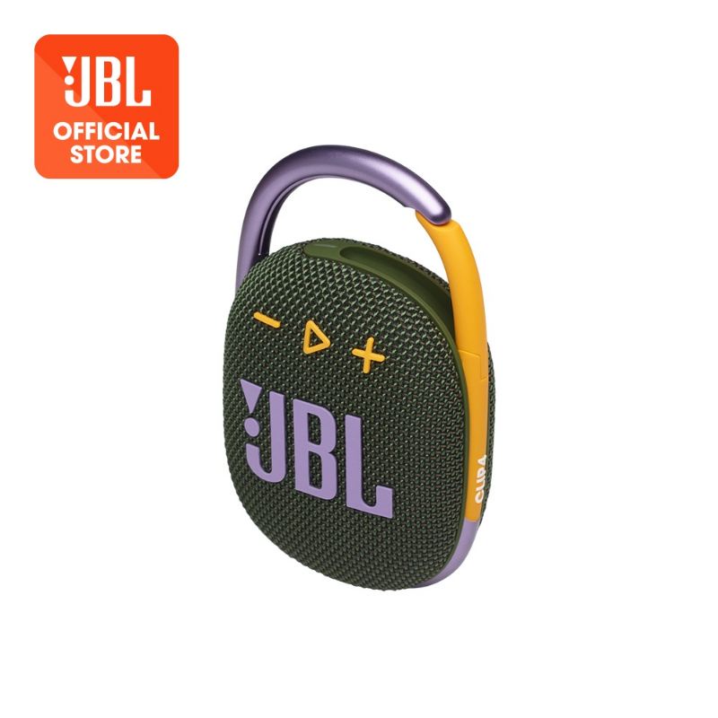 JBL Clip 4 Portable Speaker with Bluetooth, Built-in Battery, Waterproof and Dustproof Feature