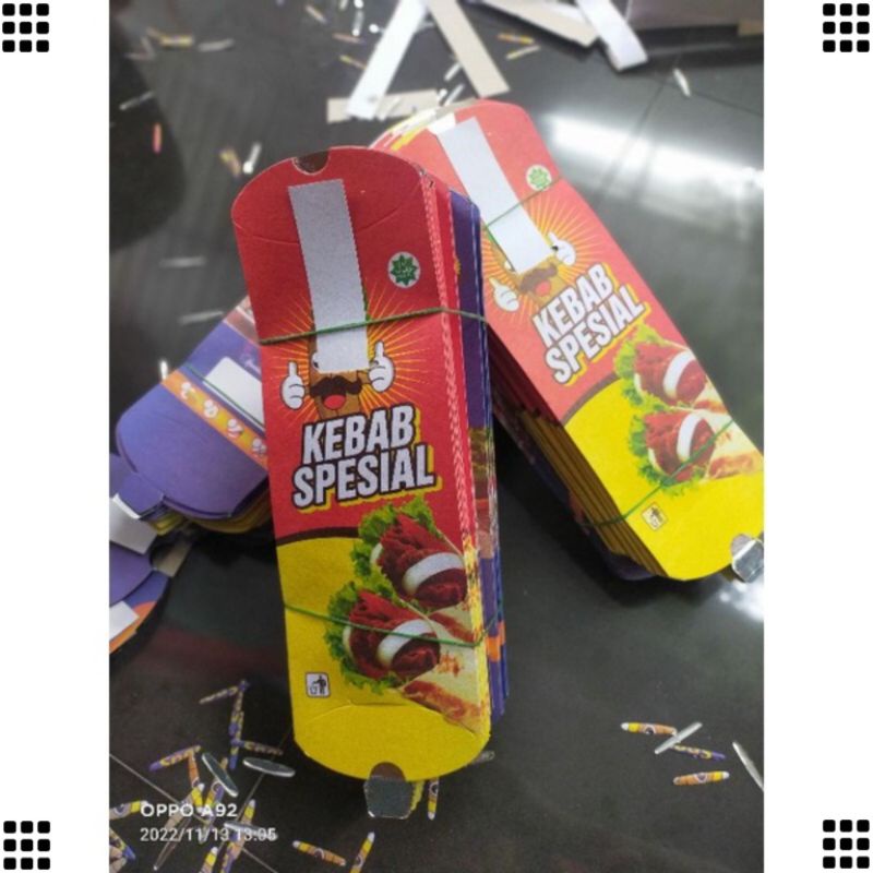 

100 LEMBAR KERTAS KEBAB TARIKAN UKURAN 24 × 9,2 BAHAN IVORY PUTIH HIGH QUALITY | KOTAK KEBAB KEKINIAN | DUS KEBAB VIRAL | KEMASAN KEBAB KEKINIAN | BOX KEBAB PRODUK TERBARU | ARINA GROUP 37