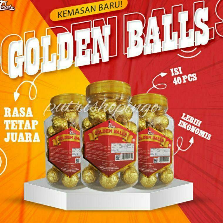 

Jual ￣ 1 Toples Cokelat Tobelo Golden Ball ~ Parcel Lebaran ♥