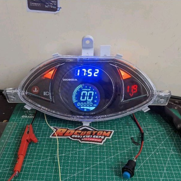 Speedometer Digital Honda Vario 110 Karbu PNP