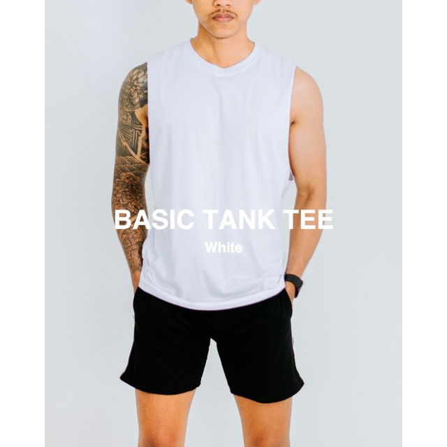 Tank Top Pria / Basic Tank Tee