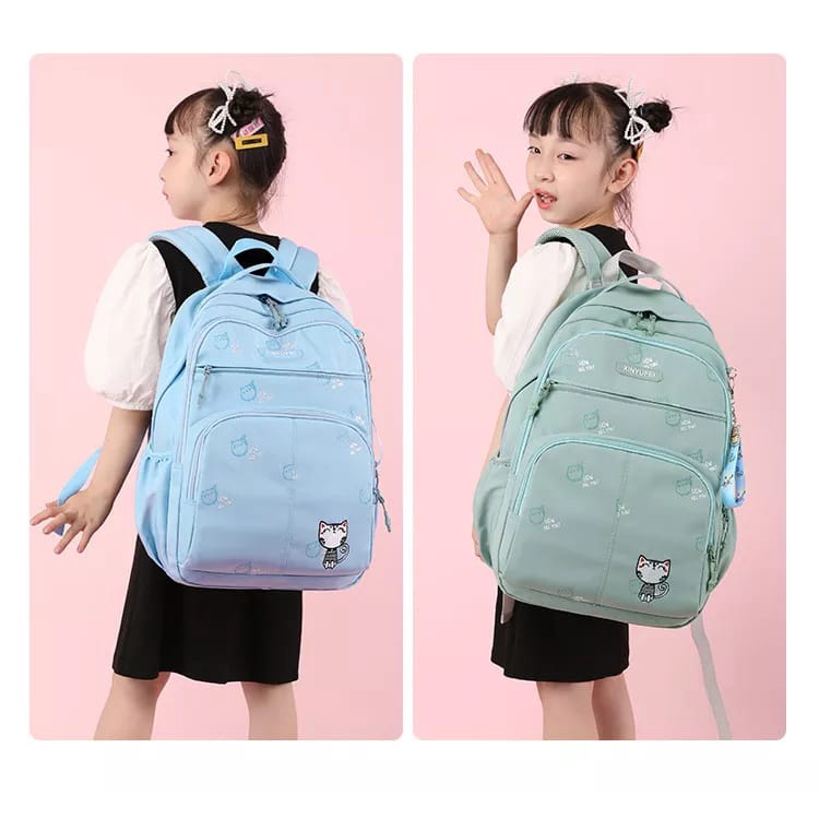 [COD] Tas Ransel Wanita Motif Kucing Terbaru / Tas Sekolah Fashion Korea Kekiniaan / Tas Anak / Tas Sekolah Lucu / Tas Anak  keren / Tas Murah/ Tas Backpack Termurah