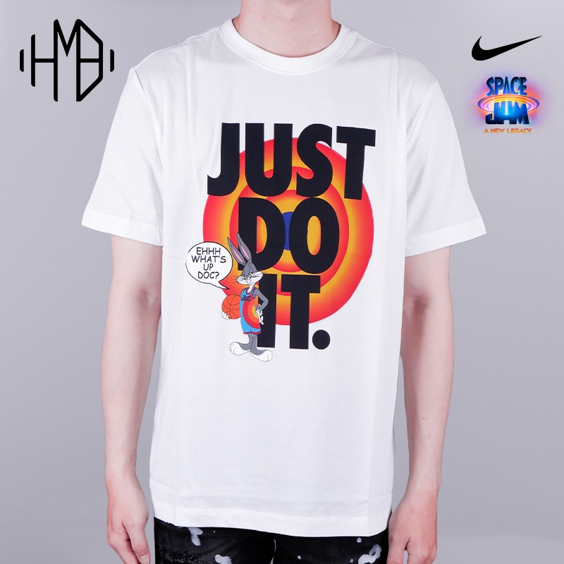 Nike x Space Jam Just Do It Bugs Bunny Tee White
