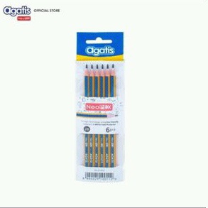 

pencil 2B neopex agatis isi 6 pcs pensil 2B agatis alat tulis menulis