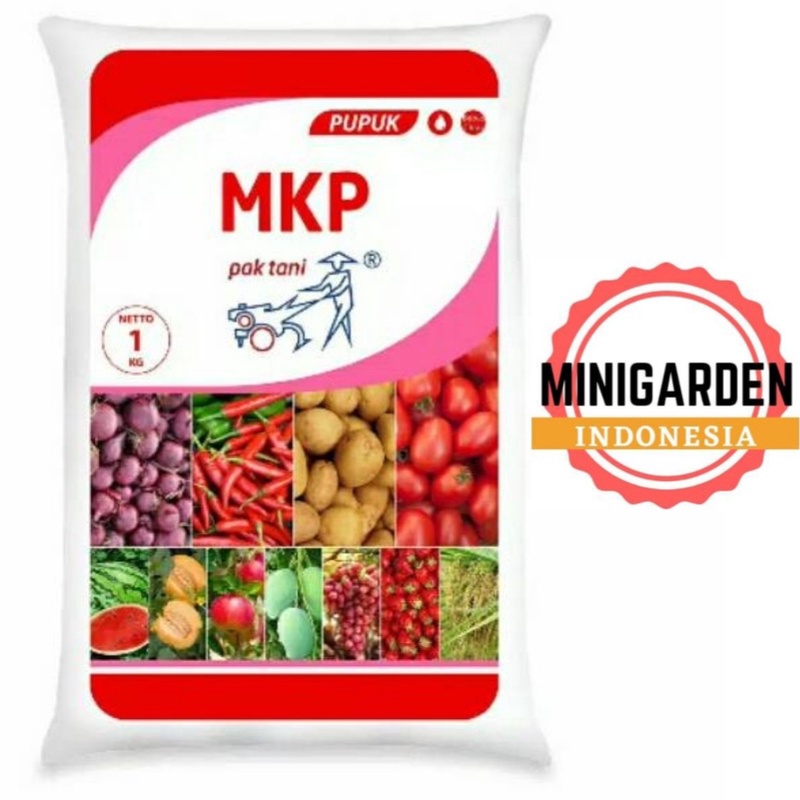 PUPUK MKP 1 KG pemanis buah pupuk generatif buah bunga sayur anti rontok pak tani