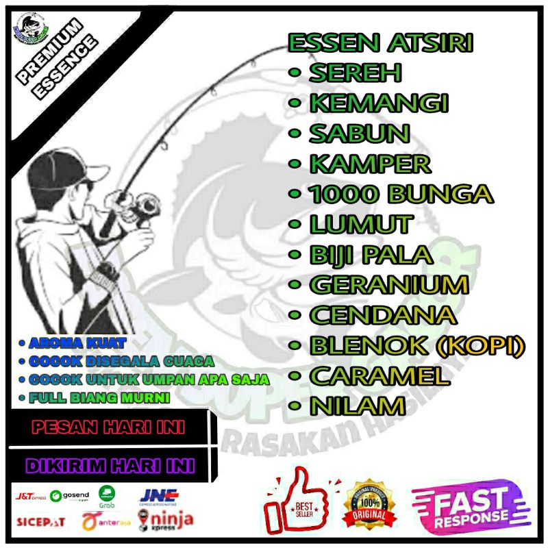 ESSEN BIANG MURNI ESSEN ATSIRI VARIAN