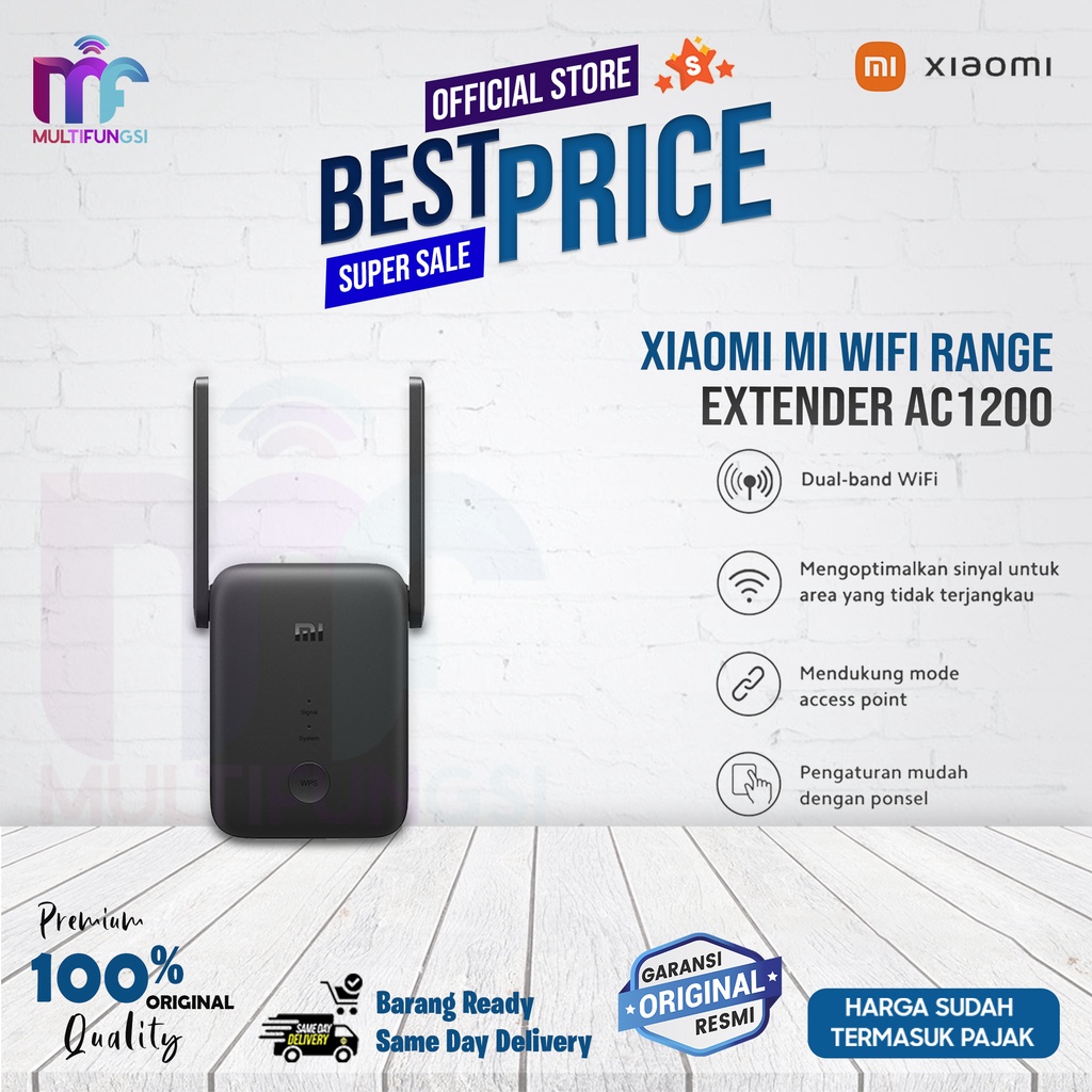 Xiaomi Mi Wifi Range Extender AC1200 Garansi Resmi