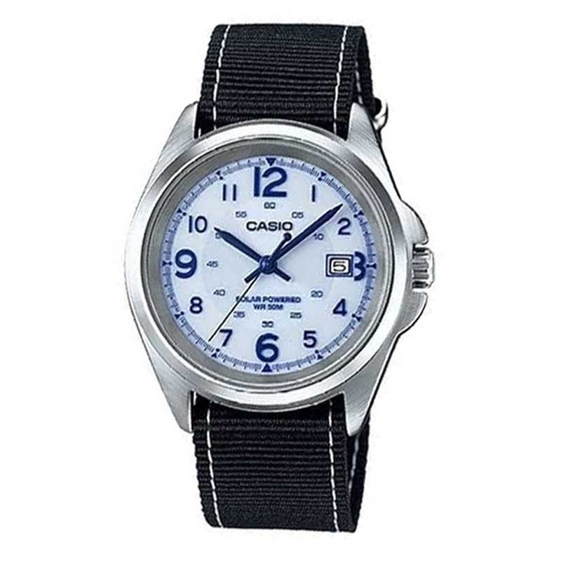 Jam Tangan CASIO MTP-S101-7B (Tough Solar) Analog Kanvas Man Pria Murah Original