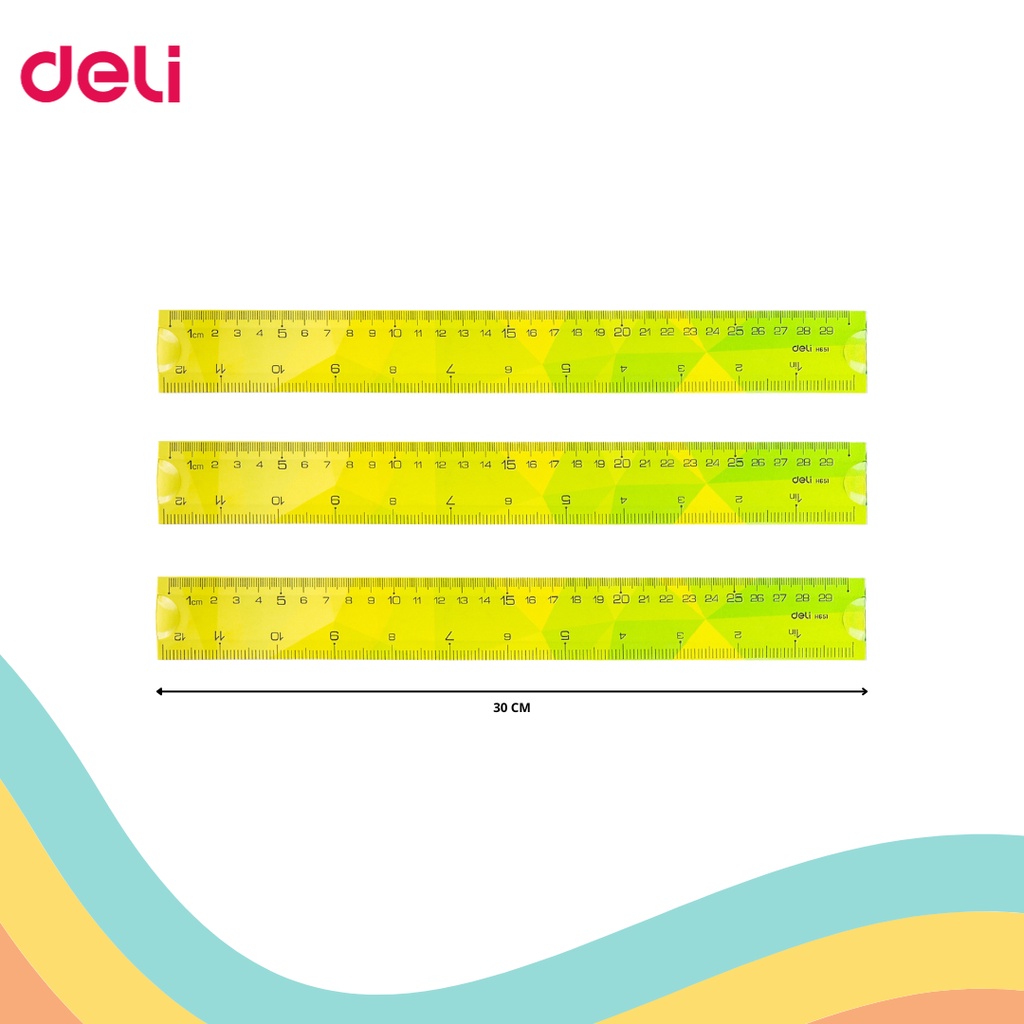 

GARISAN 30 CM FLEXIBLE DELI H-651 (1 PCS)