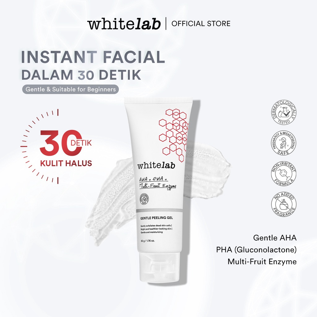 Jual Whitelab Gentle Peeling Gel Gel Pengangkat Sel Kulit Mati Untuk