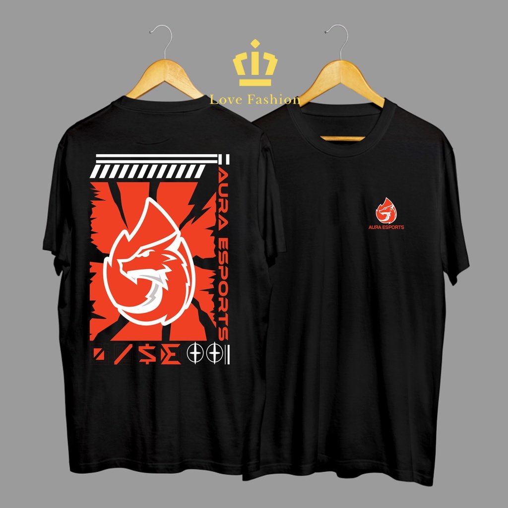 Kaos Tshirt Baju Distro Mobile Legend Aura Esports Premium Terbaru