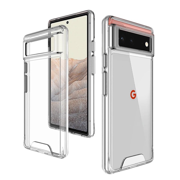 FA CASING SPACE CLEAR CASE IMPACT GOOGLE PIXEL 3 3XL 4 4A 5 6 6PRO 7 7PRO A XL PRO 4G SOFT SOFTCASE