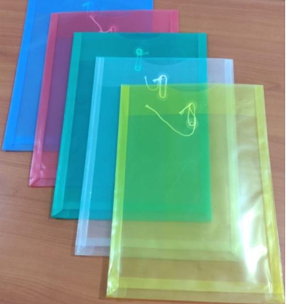 

High Quality 1lsn(12pcs) map plastik tali map plastik ukuran folio F4