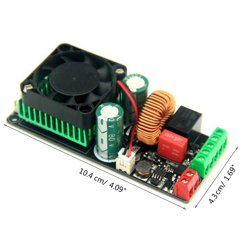 Zzz TDA7498E 2x200W Digital Dual Channel Stereo Amplifier Board AMP Class-D Untuk Modul Musik DC 36V 2channel
