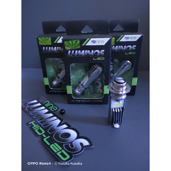 Lampu depan Led Motor ORIGINAL Luminos  H6 bebek PNP universal beat mio vario
