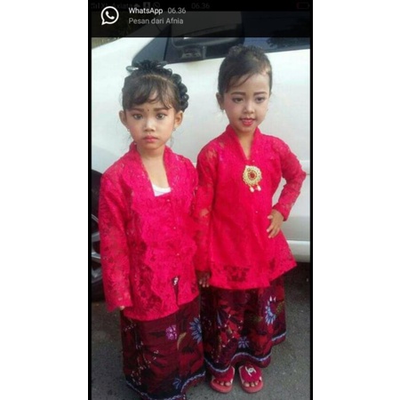 BAJU ADAT MADURA ANAK BAJU ADAT WANITA BAJU MARLENA BAJU ANAK