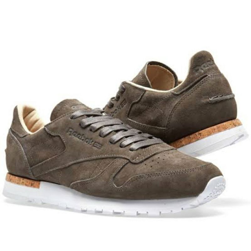 Sepatu Reebok Classic Leather Last Men Size 43 ORIGINAL Warehouse Sale Sport Station