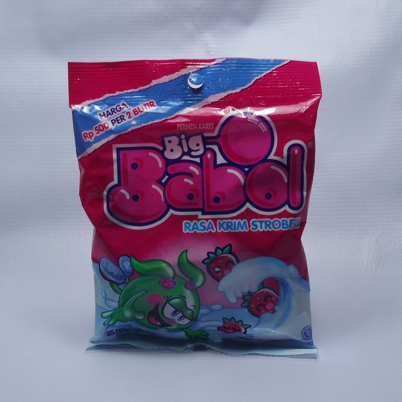 

Big Babol Bubble Gum Strawberry 120Gr