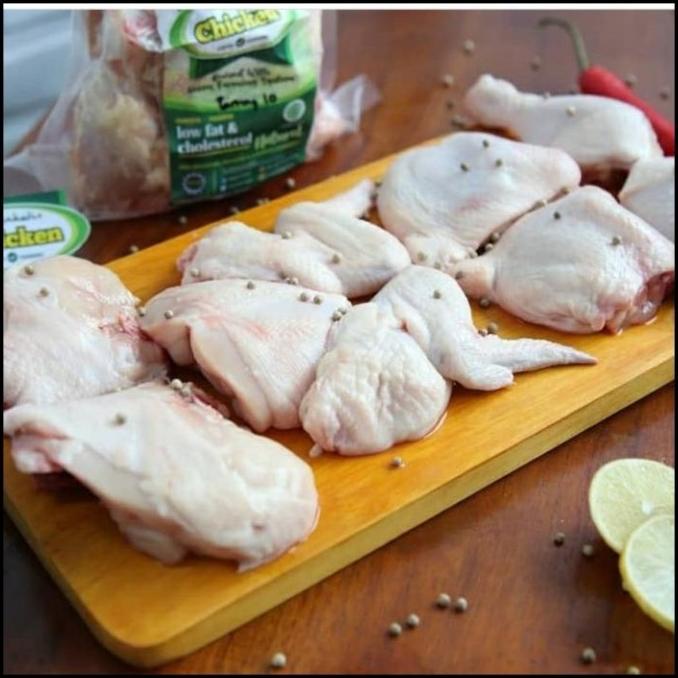 

SALE AYAM ORGANIK POTONG 10/BERKAH CHICKEN/ 1,0-1,1 KG TERLARIS F5464RY