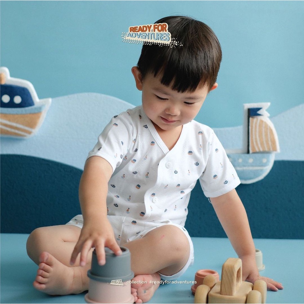 Kiki Pup - Short Set / Setelan Bayi Dan Anak Unisex Part 2
