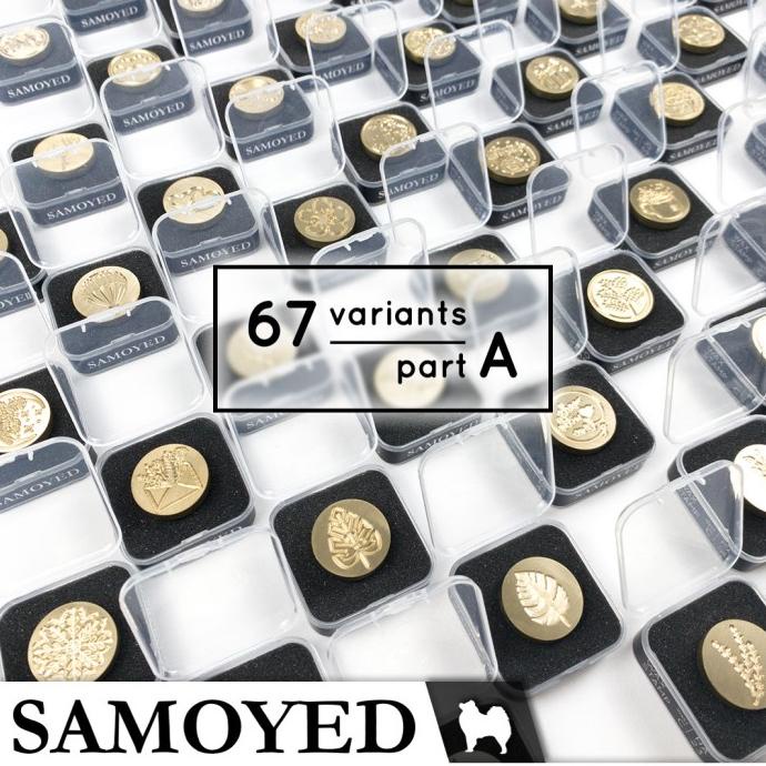 

TERMURAH Stempel Lilin Segel / Sealing Wax Stamp Samoyed WXST A