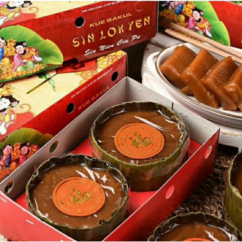 

Kue Keranjang/kue Bakul Daun Pisang Sin Lok Yen