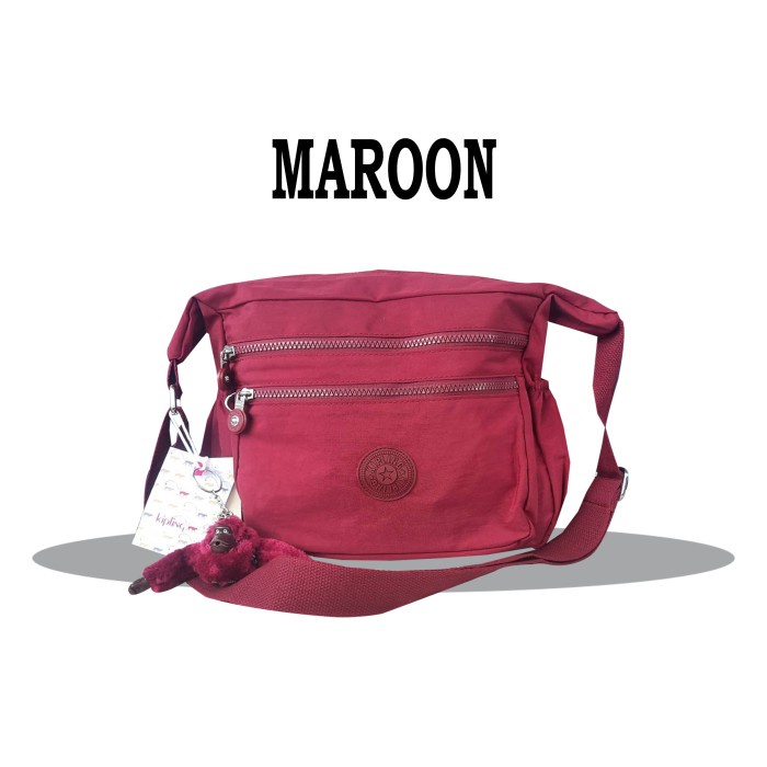 TAS SELEMPANG WANITA / SLING BAG KIPLING 5 RUANG / TAS KIPLING WANITA