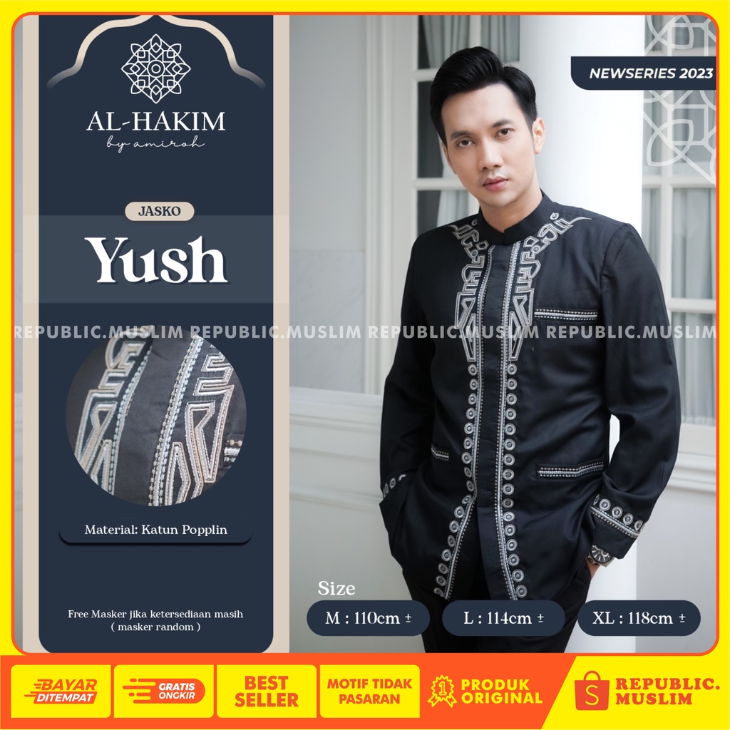 BAJU KOKO JAS KOKO DEWASA JAS KOKO PRIA DEWASA BAJU KOKO PRIA BAJU KOKO PRIA LENGAN PANJANG BY AL-HA