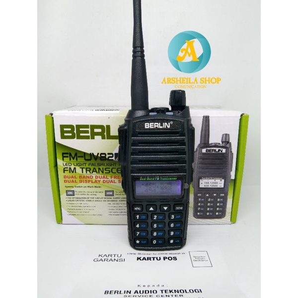 Ht berlin uv 82 dual band murah original