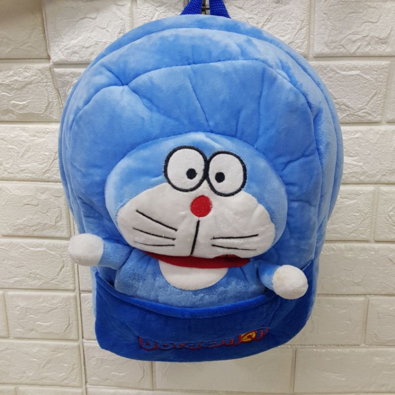 TAS RANSEL BONEKA STITCH / DORAEMON