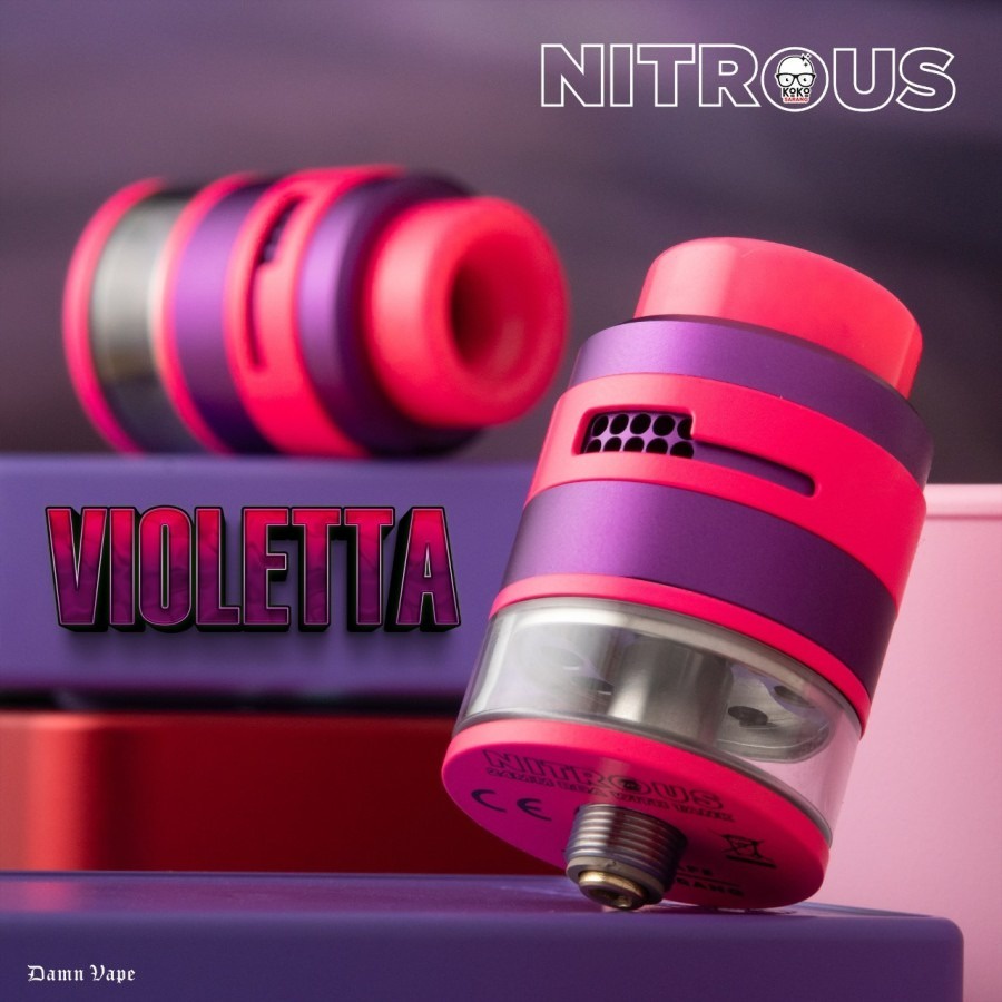 NEW NITROUS RDA WITH TANK 24MM ORIGINAL NEW NITROUS RDA TANK 24MM