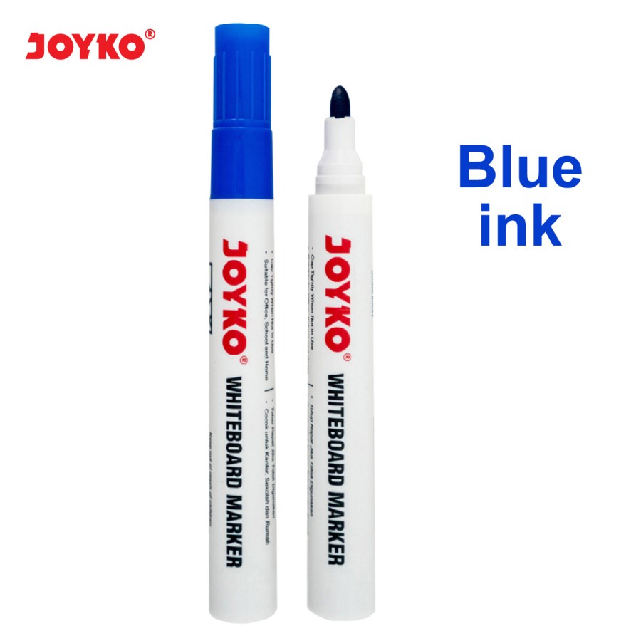 Whiteboard Marker / Spidol Papan Tulis Putih Joyko WM-29 WM29 Biru