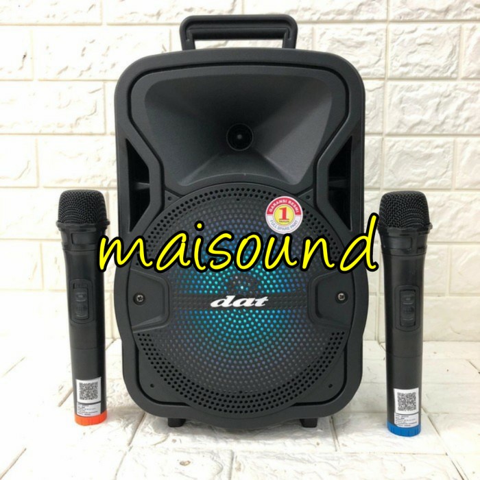Speaker Portable Dat 8 Inch Dat Dt820 Qd Speaker Dat Dt 820 Qd Ori