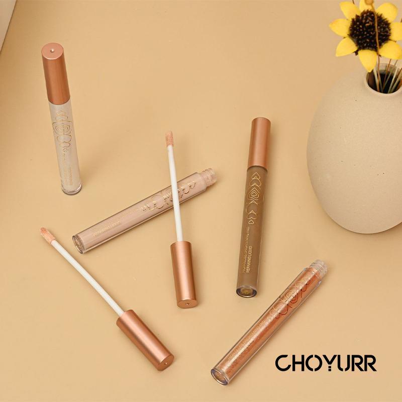【COD】Liquid Glitter Concealer Glitter Full Cover Make Up 4 Warna Waterproof Concealer Liquid Concealer Glitter Concealer High Light Brightens-CH