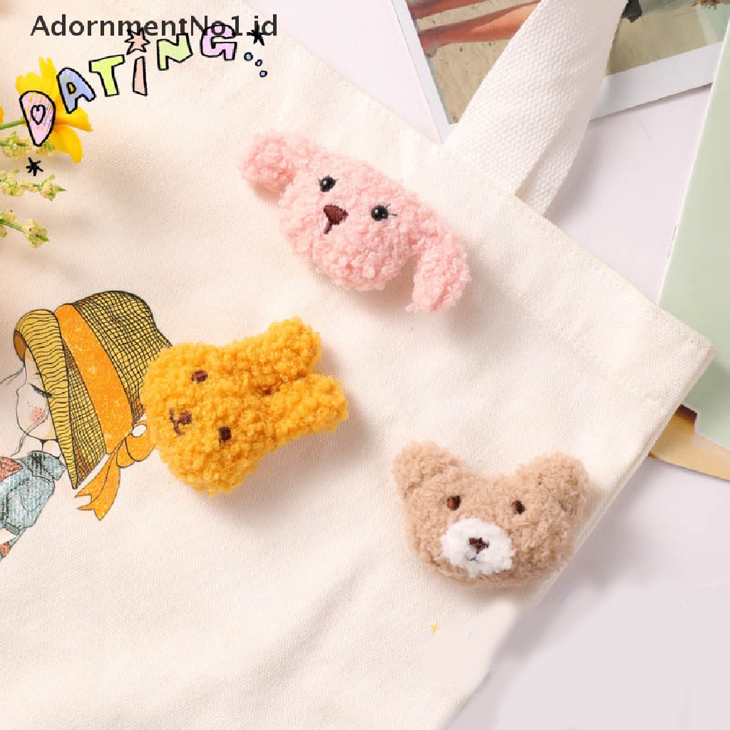 [AdornmentNo1] Bros Beruang Plush Kartun Manis Siswa Aksesoris Tas Sekolah Pin Lucu Korea Jepang [ID]