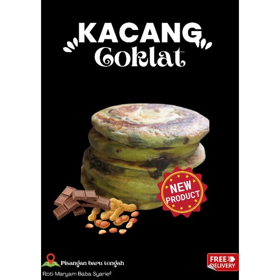 

Roti Maryam Coklat Kacang (5pcs)