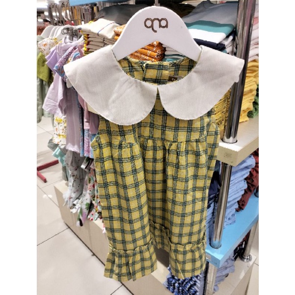 Baju Dress Anak Perempuan Usia 1-4 QNA original