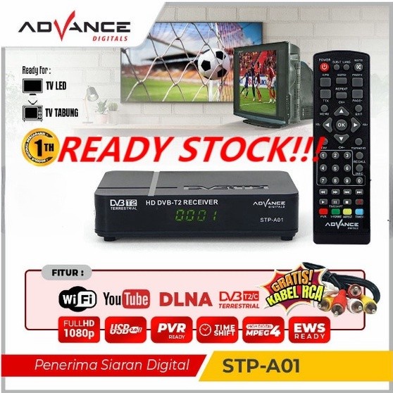 set top box tv digital advance stp a02