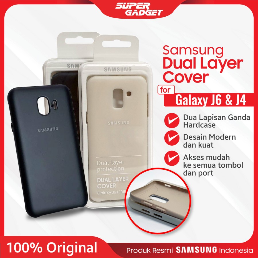 Samsung Dual Layer Cover Galaxy J4 2018 - Original