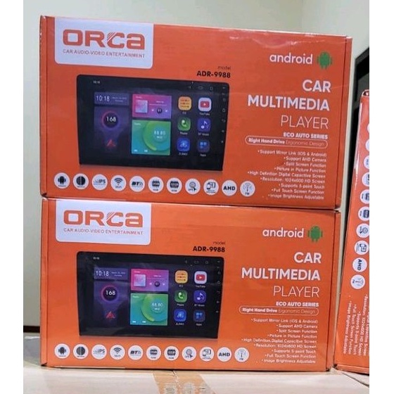 Head Unit Android Brio Android Mobilio Android BRV 9 inch Android Ram 2 Gb Rom 32 Gb ORCA ADR 9988