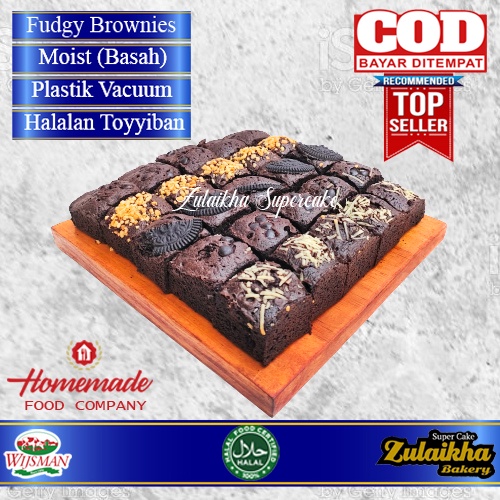 Brownies Fudgy premium/browny panggang/brownis panggang premium/signature brownies