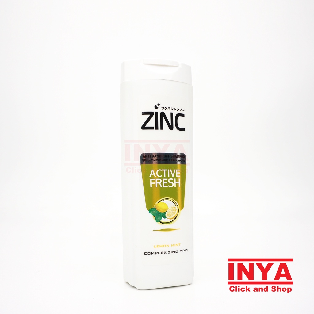 ZINC ACTIVE FRESH DANDRUFF SHAMPOO 170ml - Sampo Anti Ketombe