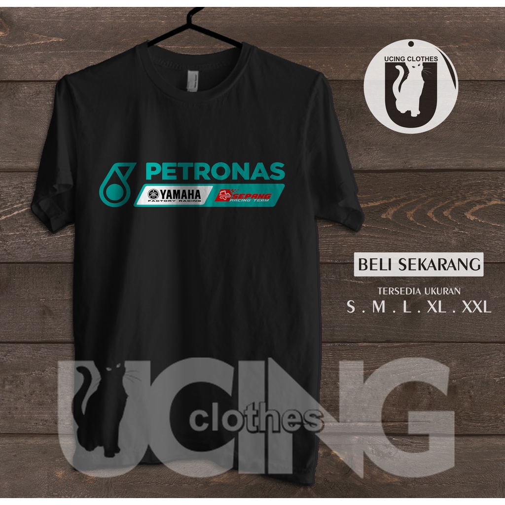 Kaos Baju PETRONAS YAMAHA SEPANG RACING TEAM Logo Kaos Distro