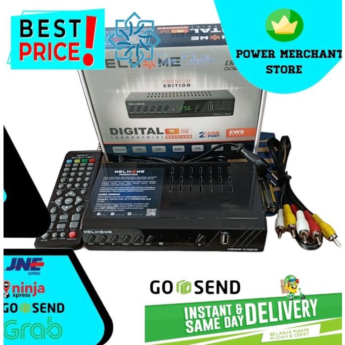 WELHOME DVB-T2 Set Top Box TV Receiver