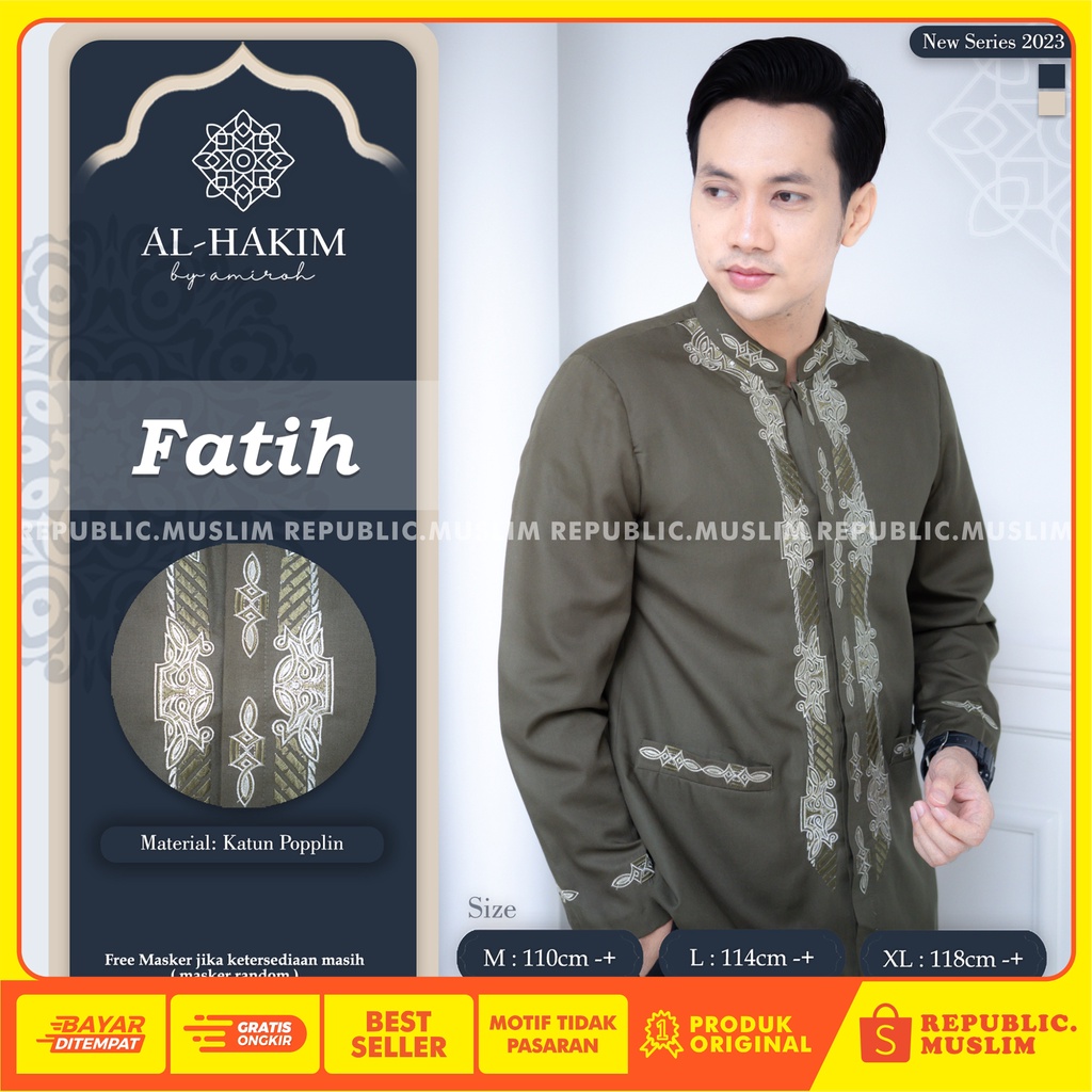 BAJU KOKO JAS KOKO DEWASA JAS KOKO PRIA DEWASA BAJU KOKO PRIA BAJU KOKO PRIA LENGAN PANJANG BY AL-HA